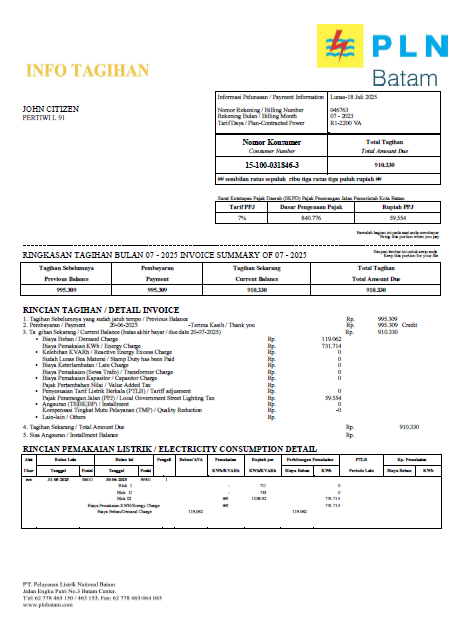  Minol USA business utility bill 